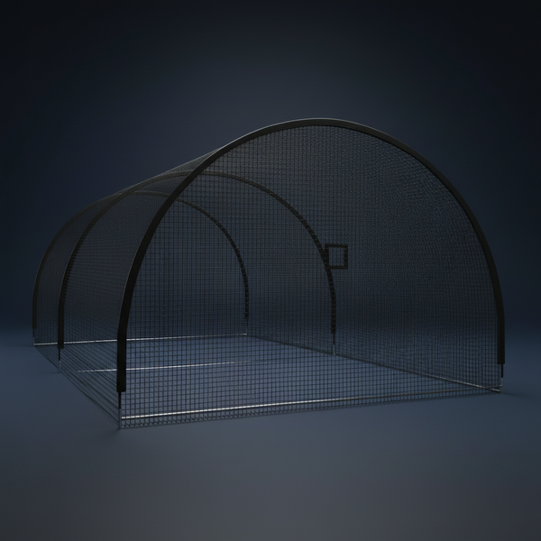 Baseball Batting Cages for Backyard 24Ft X 10Ft X 10Ft Baseball & Softball Cage Net with Zipper Door 4-Ply Reinforced Netting Portable Batting Cage for Backyard & Outdoor Lawn Training