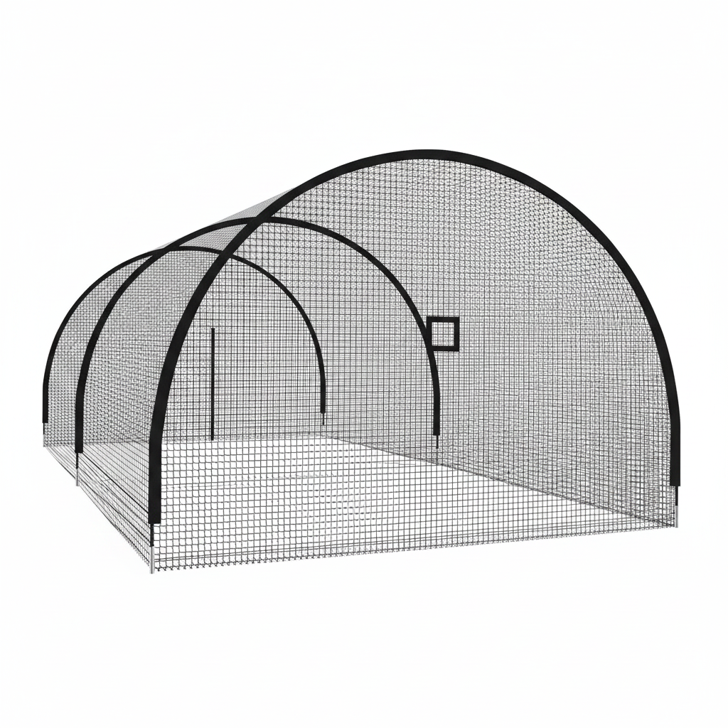 Baseball Batting Cages for Backyard 24Ft X 10Ft X 10Ft Baseball & Softball Cage Net with Zipper Door 4-Ply Reinforced Netting Portable Batting Cage for Backyard & Outdoor Lawn Training